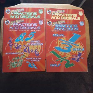Fraction/Decimal Workbook Bundle  (4)